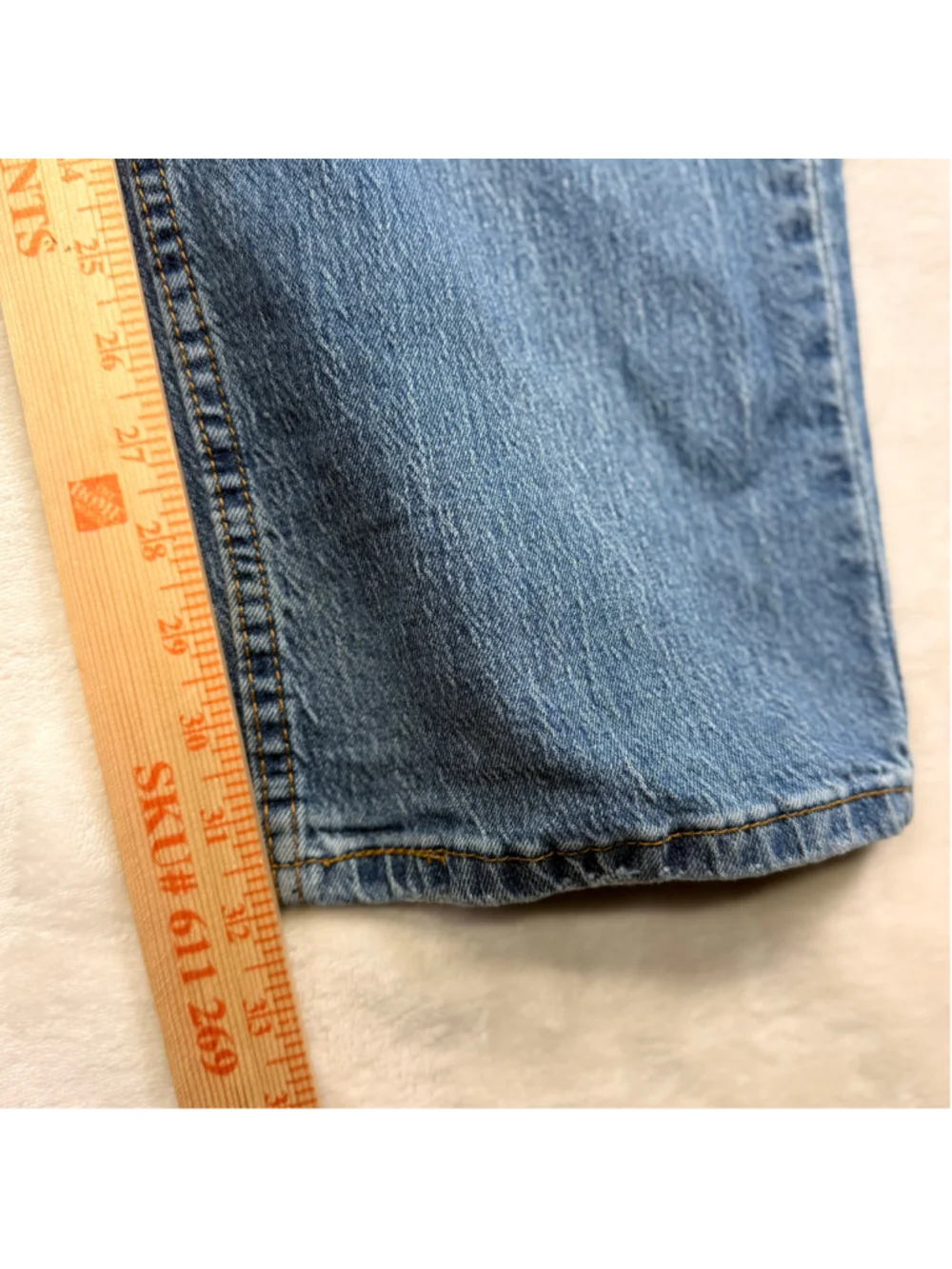 Men's Levi's 559 38x32 Relaxed Straight Fit Jeans Medium Wash